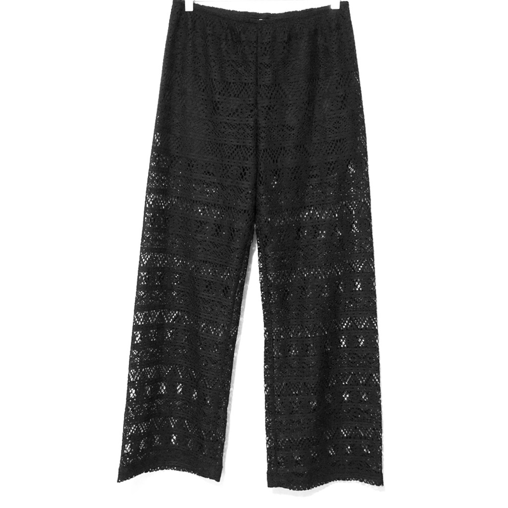 Black Lace Pants